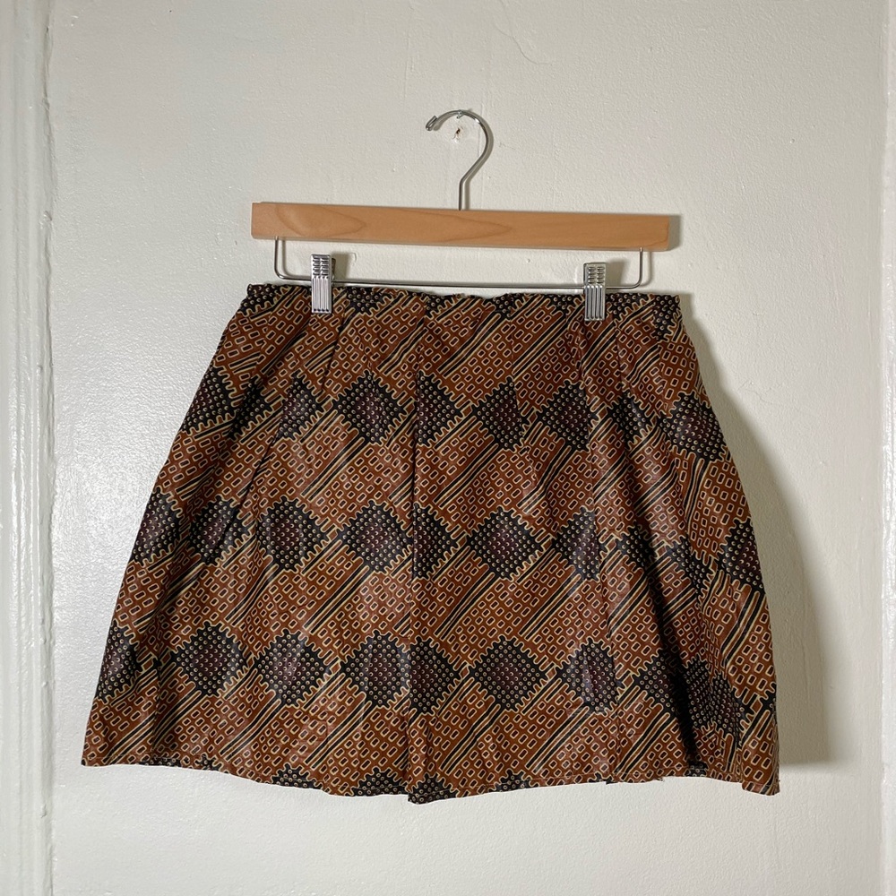 Afro Punk: Custom African printed skirt
